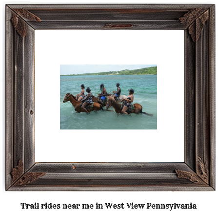 trail rides near me in West View, Pennsylvania